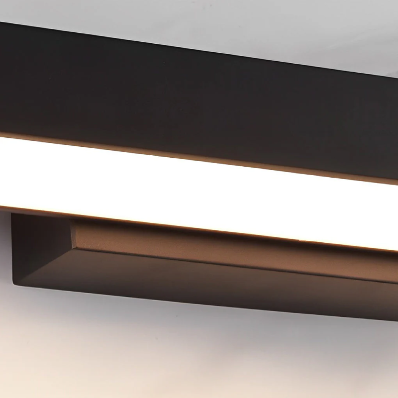 LAIREL™ Black Long Strip Sconce Outdoor LED Lighting