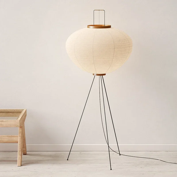 LAIREL™ Japanese Paper Floor Lamp